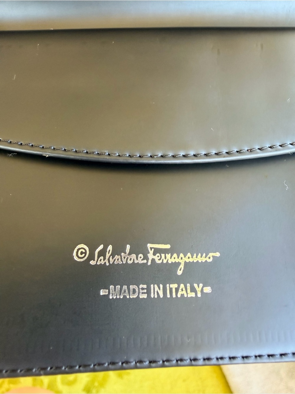 Ferragamo Wallet Black/Silver πππ - Picture 6 of 7